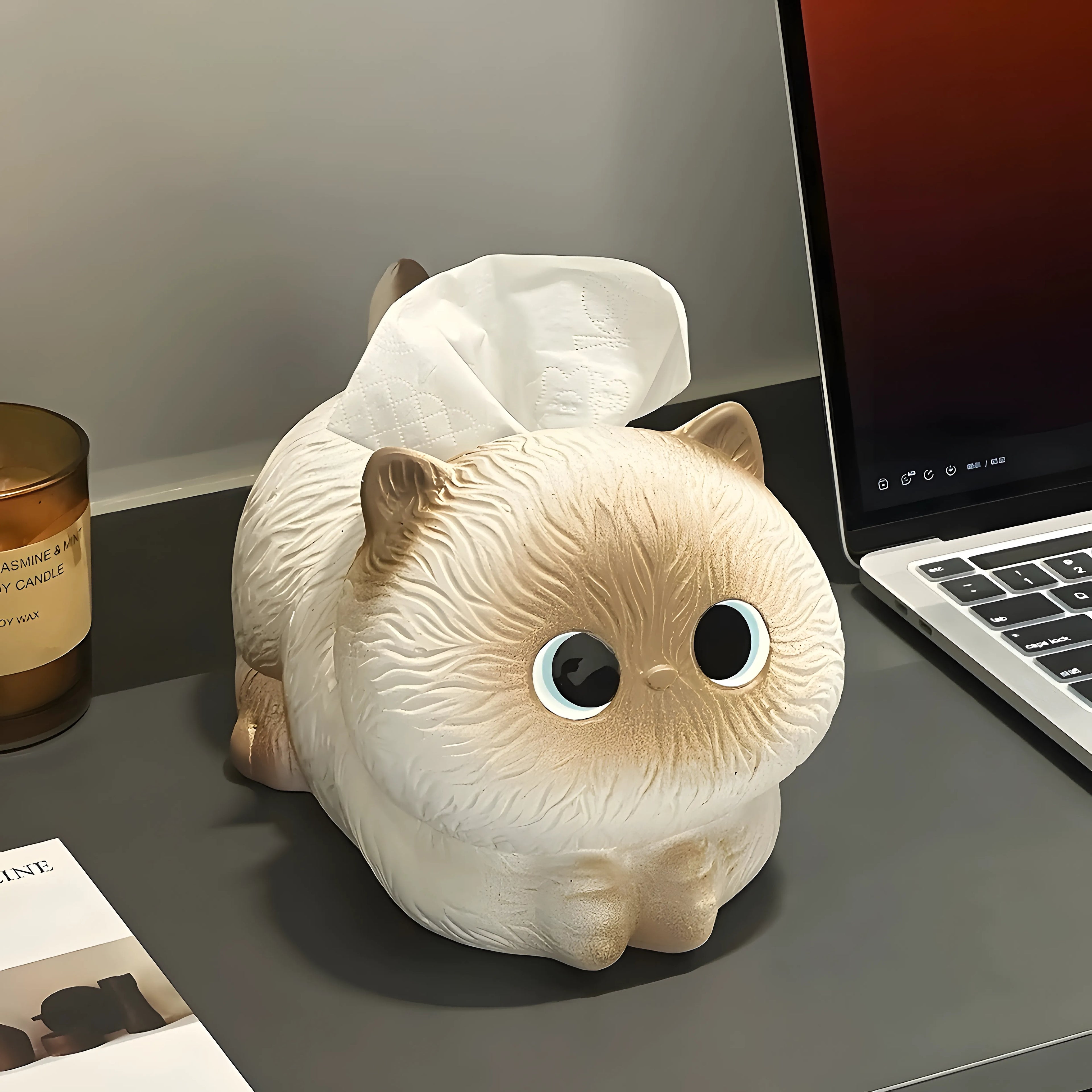 Cute Cat Tissue Box